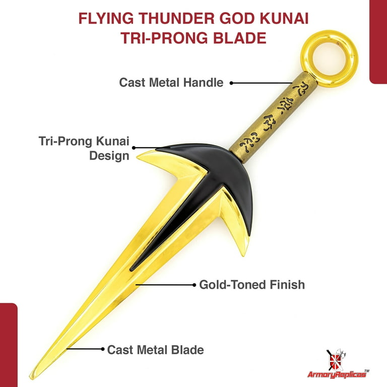 Armory Replicas Flying Thunder God Cast Metal Replica Anime Kunai