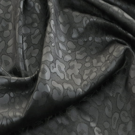 Cheetah Foil Spandex fabric for fashion and upholstery