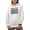 White, variant on Distressed Coach, The Man, The Myth, The Legend, Sand Hooded Sweatshirt or Hoodie, Medium