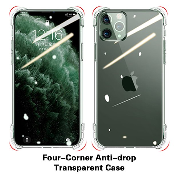 GKL Silicone Transparent Phone Case For iPhone 11 13 Pro X XR X SE 2020 7 8 6 6s Plus 11 XR Case Cover
