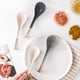 thumbnail image 3 of Cucharas para aperitivos elegantes y seguras: el juego de cucharas para sopa está elaborado con porcelana ultrafina y cocida a alta temperatura para mayor resistencia y durabilidad., 3 of 5