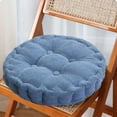 thumbnail image 4 of 100Fens Chair Cushion Solid Color Seat Cushion Thickened Soft Corduroy Cotton Filled Chair Cushion Suitable For Kitchen Dining Chair Patio Cushion, 4 of 6