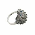 thumbnail image 4 of Jumpingount anillo de erizo con diamantes de imitación para mujer, regalos de boda para fiesta de cumpleaños, anillo de joyería de Ropa, zapatos y accesorios Miscelánea plata 9, 4 of 6