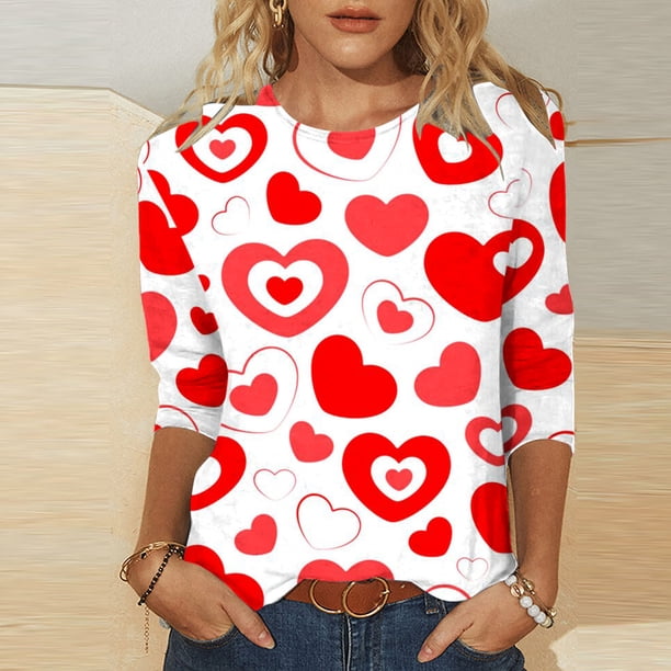 Blusa Ajustada Fiudx Liquidación de Ahorros de Verano con Manga 3/4 para Mujer