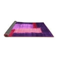 thumbnail image 2 of Ahgly Company Indoor Rectangle Abstract Pink Contemporary Area Rugs, 6' x 9', 2 of 4