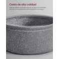 thumbnail image 4 of Mesa de café redonda VASAGLE con almacenamiento, 75 cm x 45 cm, marco de metal, 4 of 5