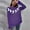 Purple, variant on Lolmot Halloween Knitted Sweater for Women Ghost Pattern Long Sleeve Fair Isle Pullovers Fall Winter Pullover Sweater