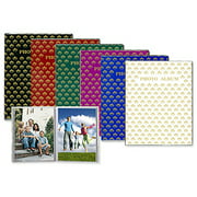 Pioneer Flexible Cover Series Bound Photo Album, Designer Color Covers, Holds 24 5x7" Photos, 1 Per Page.
