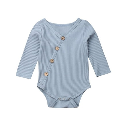 

Gupgi Newborn Baby Boy Girl Clothes Romper Cotton Bodysuit Jumpsuit Outfit
