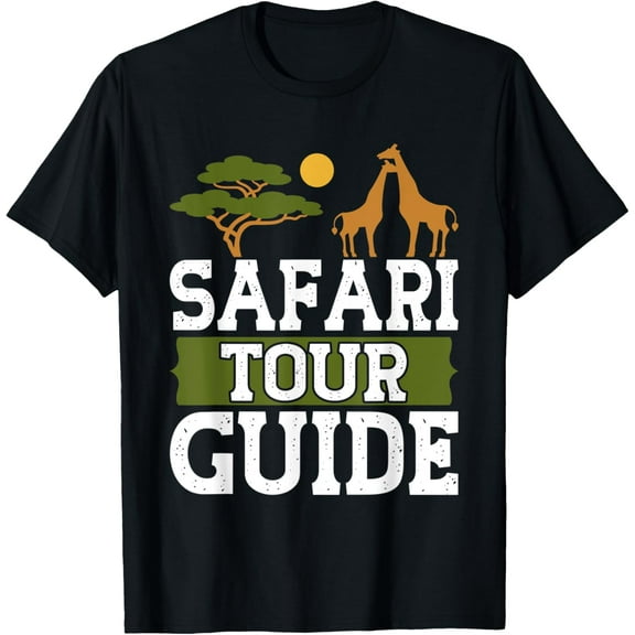 Safari Tour Guide Costume Africa Zoo Outfit Safari Tour T-Shirt
