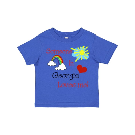 Inktastic Someone in Georgia Loves Me Boys or Girls Toddler T-Shirt
