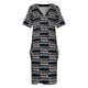 thumbnail image 4 of Vestido holgado con bolsillos de aficionado al fútbol de Dallas City. Vestido de noche para mujer. Ropa sensual para mujer., 4 of 7