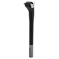 thumbnail image 1 of Publicaciones de asiento de bicicleta Unique Bargains 1 Pc bicicleta de carretera MTB BMX 20 grados de desplazamiento tubo de asiento 25.4x350mm negro mate fibra de carbono, 1 of 7