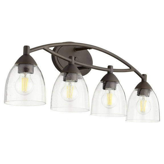 Quorum Lighting Barkley 4-Light Oiled Bronze Ceiling Fan