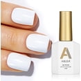 thumbnail image 2 of AILLSA Esmalte de uñas de gel blanco Esmalte de gel de invierno Esmalte de uñas de larga duración para bodas Esmalte de uñas de gel UV de secado rápido Esmalte de uñas de gel UV Manicura francesa Arte, 2 of 4