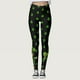 thumbnail image 1 of MKLEKYY Leggings estampados de rayas Paddystripes para mujer, pantalones verdes de buena suerte, para yoga, correr, gimnasio, 1 of 4
