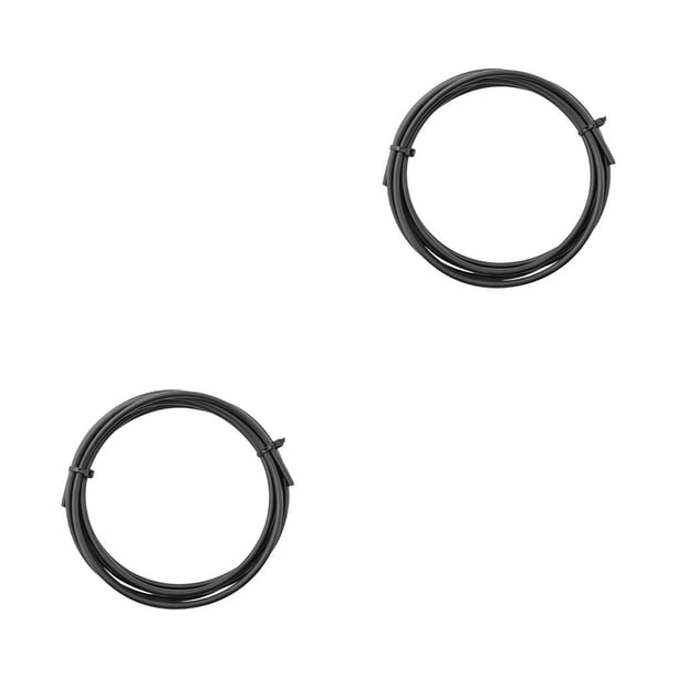 Soidarity Manguera de freno de disco hidráulico para bicicleta, resistente a la temperatura, Cable para bicicletas, tubo de aceite, accesorios de Negro 1m 2piezas Soidarity CBP374918