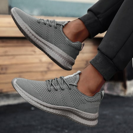 

Men‘s Casual Breathable Lightweight Mesh Sneakers Shoes