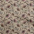thumbnail image 1 of oneOone Georgette Viscose Brown Fabric Florals Craft Projects Decor Fabric Printed By The Yard 42 Inch Wide, 1 of 5