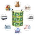thumbnail image 6 of Bingfone Cartoon Koala Bear And Leaf Waterproof Foldable Laundry Hamper Bucket With Handles For Storage Bin,Clothes Hamper (Medium ), 6 of 8