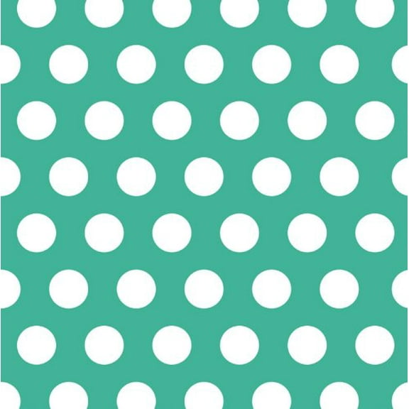 Evergreen Luncheon Napkin, Polka Dots Aqua