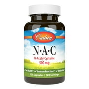 Carlson Laboratories NAC N-Acetyl Cysteine 120 Capsule