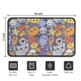 thumbnail image 5 of Halloween Cute Icons Collage Pattern Door Rugs,Washable Non Slip Door Mats Indoor,Decorative Door Mats,Entry Mat Indoor for Entrance,Bedroom,Kitchen,Bathroom,30"x17", 5 of 6