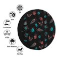thumbnail image 4 of Fotbe Colorful Insect Funda de Llanta de Repuesto con Estampado, Engrosada, Ajuste Universal para Jeep, Remolque, RV, SUV, Camión-15 inch, 4 of 6