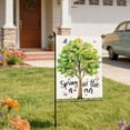 thumbnail image 4 of Colorful Spring Summer Dragonfly Garden Flag Floral Flowers Garden Flag Vertical Double Sided Rustic Yard Lawn Outdoor Decor, 4 of 6