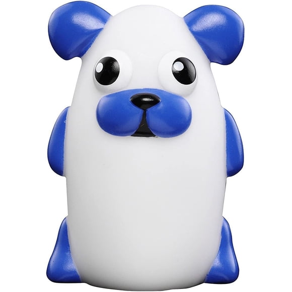 Bright Time Buddies Night Light Animal Shaped Portable Soft and Squeezy 3 colores como se ve en la televisión (perro) Bright Time BR011124