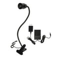 thumbnail image 2 of UV Lash Light for Eyelash Extensions - Rotatable Gooseneck Clip on UV Eyelash Glue Lamp Drying Lamp with Adjustable Beam & Foot Pedal Control for Lash Salon, 2 of 7