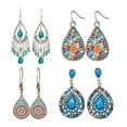 thumbnail image 2 of Pendientes colgantes de gota de agua Sonducket accesorios populares Vintage, 2 of 6
