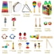 thumbnail image 3 of Instrumentos Musicales para NiñOs, Instrumentos de PercusióN de Madera, Pandereta, XilóFono, Juguetes para NiñOs, 3 of 6