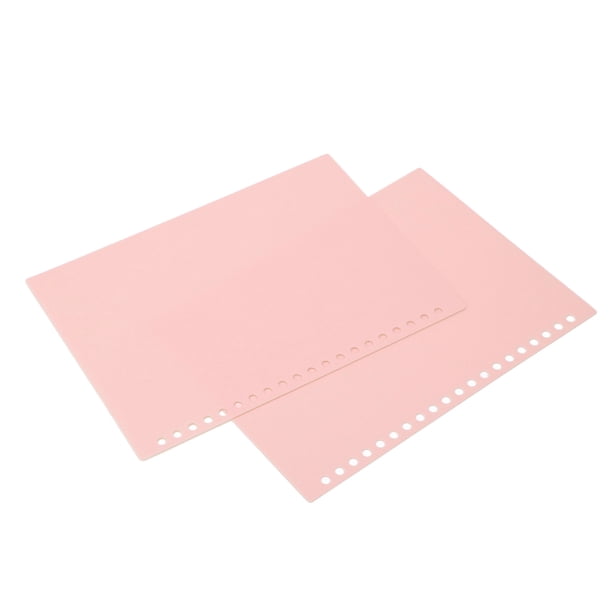 Cubierta de encuadernación de hojas sueltas cubierta de encuadernación de presentación flexible impermeable 20 agujeros de plástico para reemplazo ANGGREK Otros