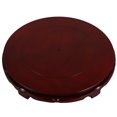 thumbnail image 1 of MOVTOTOP Wooden Display Stand for Table Coffee Color Versatile Design Modern Minimalist Style Durable Wood Construction 7.5 Inches Diameter, 1 of 8
