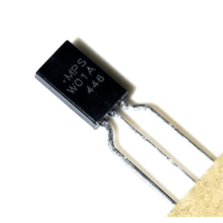 MPSW01A NPN Transistor, Vceo=40V, Ic=1A, Hfe=>50