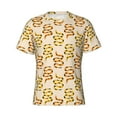 thumbnail image 3 of Naloa Hand Drawn Snake Men's T-Shirt Sport T-shirt Men's Basic Tee Casual Men's Shirt, Round Neck, Short Sleeves - Small, 3 of 5