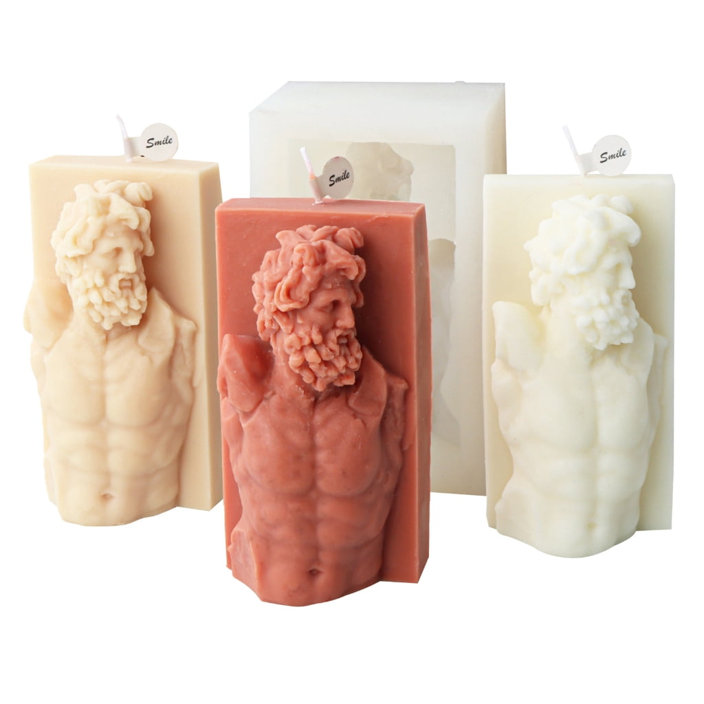 BQBQERT Laocoon Statue Mold for Gypsum Ornaments Home Decorations, Laocoon Sculpture Resin Mold