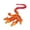 Red, variant on Christmas 3D Printed Five Headed Dragon Movable Jointed Toy Realistic Mythical Beast Figurine for Desk Display Holiday Gift, Laser Red 14 Inch