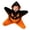 Z10-Orange, variant on Baby Starfish Cold‑Weather Onesie, Heavy‑Duty Fleece Romper, Hooded Footie Bodysuit, Comfort Daily‑wear Jumpsuit Outfits for Boys Girls