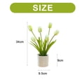 thumbnail image 2 of Simulación de bonsái de tulipán de seis cabezas, plantación en macetas, decoraciones artificiales para el hogar, 2 of 5