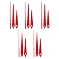 thumbnail image 1 of Clock Movement Mechanism, Non Ticking Hands, Replacement Clock Hands Kit Made of Aluminum, DIY Clock Parts Replacement for Clock Repair, 5 Sets of Red, 1 of 7