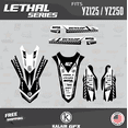 thumbnail image 4 of Kalair GFX Graphics Kit for Yamaha YZ250 (2015-2021) Lethal Series, 4 of 5
