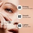 thumbnail image 4 of Fiudx Crema de Cúrcuma, Crema de Belleza Radiante Eye Vitality, Vitamina C, Crema Reductora y Brillo Dorado, Solución para Ojeras y Ojos Jóvenes, Antiarrugas de Uso Diario, Apta para Todo Tipo de Pie, 4 of 7