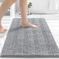 thumbnail image 3 of Cterwk Plush Non Slip Bathroom Rugs Chenille Microfiber Absorbent Bath Mat for Living Room, Bathroom, Kitchen, 20" x 31", 3 of 7