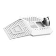 thumbnail image 2 of BELOVING Turtle Basking Platform Detachable Ramp Reptile Basking Terrace for Frog Aquarium Water Turtle Tank Fish Tank Easy to Install White L, 2 of 10