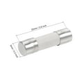thumbnail image 2 of Fusible de cartucho automotriz 1A 250V 5x20mm de reemplazo de ruptura lenta para amplificador de alarma de audio de estéreo de automóvil 6 piezas, 2 of 5
