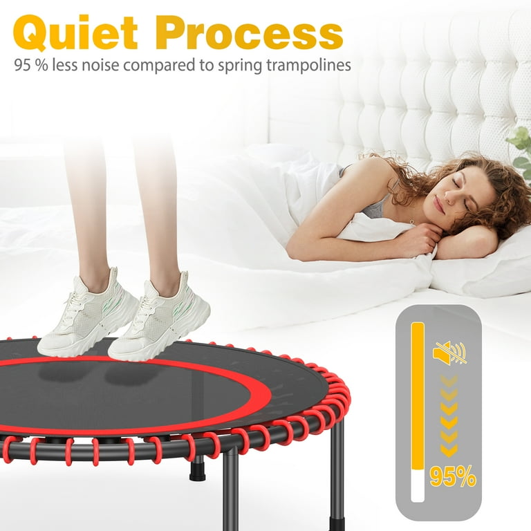 b0nb0ner0 × Tarptotarp ボンプラミニ Bearfire 40 inch Indoor Mini Trampoline for Adults & Kids