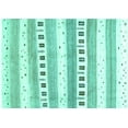 thumbnail image 1 of Ahgly Company Machine Washable Indoor Rectangle Solid Turquoise Blue Modern Area Rugs, 7' x 9', 1 of 4