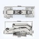 thumbnail image 4 of 170 Degree Hinges Frameless Cabinet Door Hinges Hidden Hydraulic Adjustable Mounting Hinges., 4 of 4